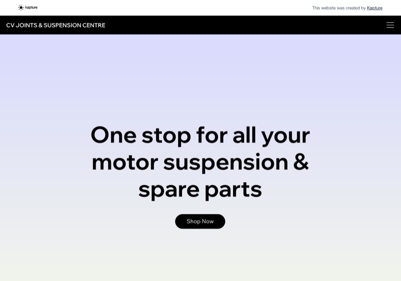 CV Joints & Suspension Centre