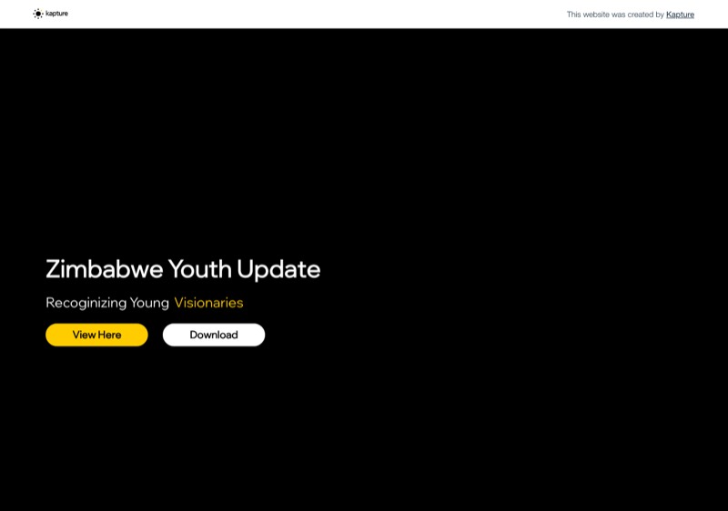 Zim Youth Update