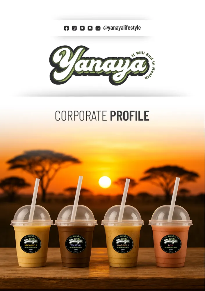 Cover of the Yanaya corporate profile