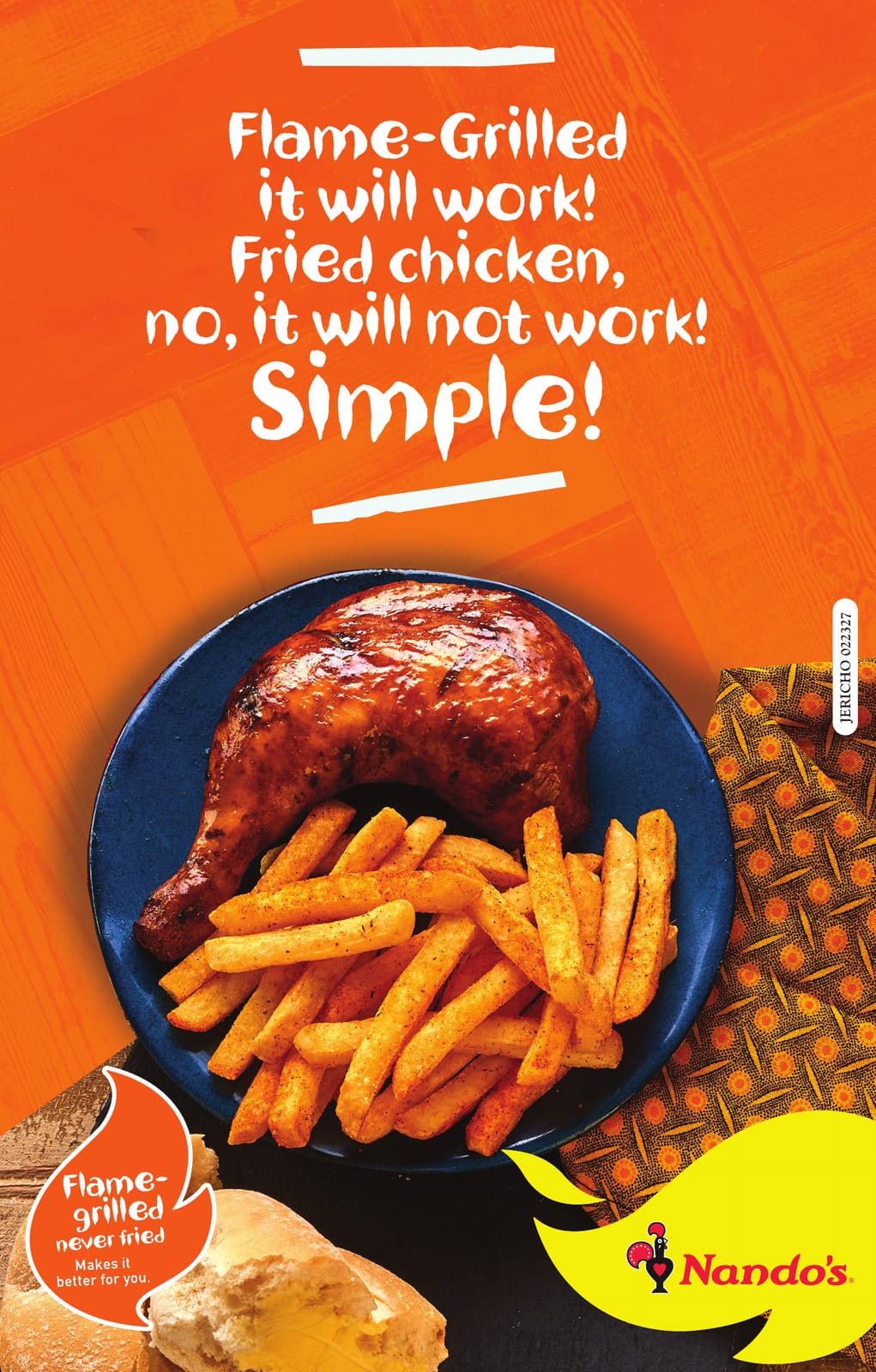 Nando's: Flame-grilled campaign, 2019