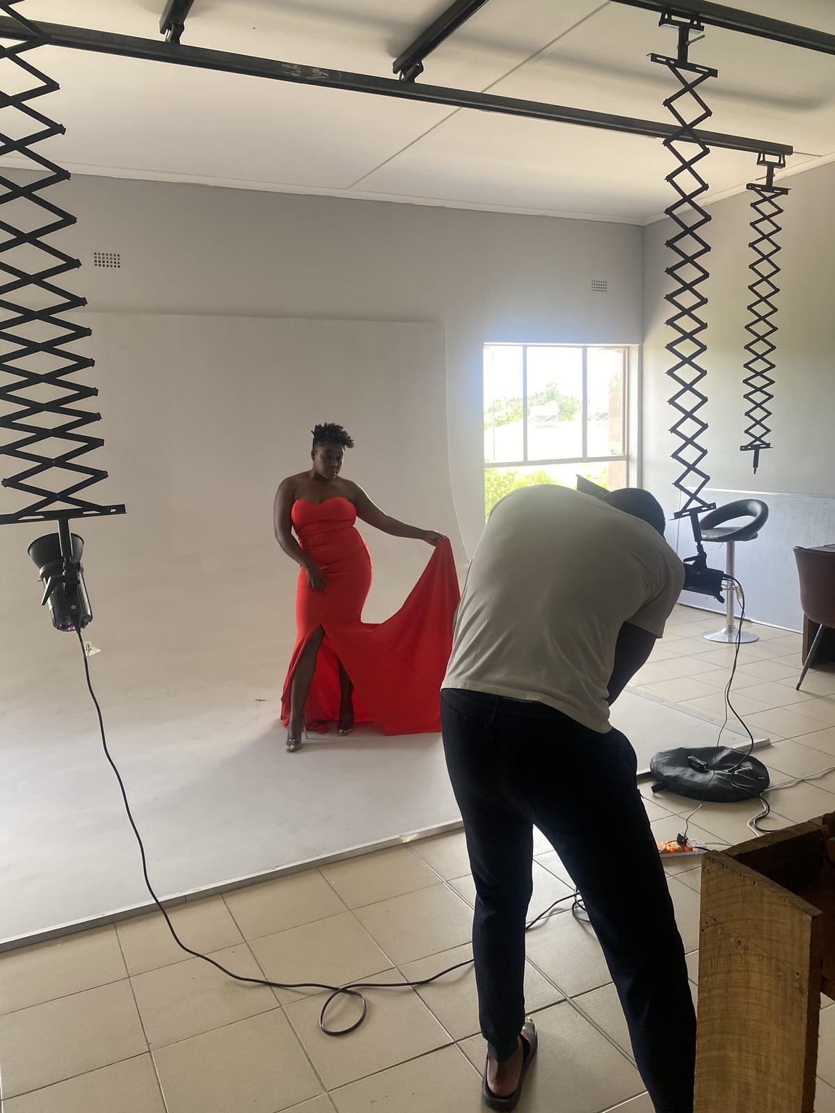 Lighting a fashion shoot in the studio